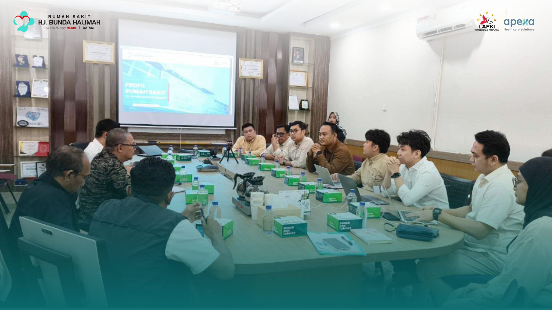 Pimpinan DPRD Karimun Lakukan Studi Komparasi ke RS Hj Bunda Halimah Batam