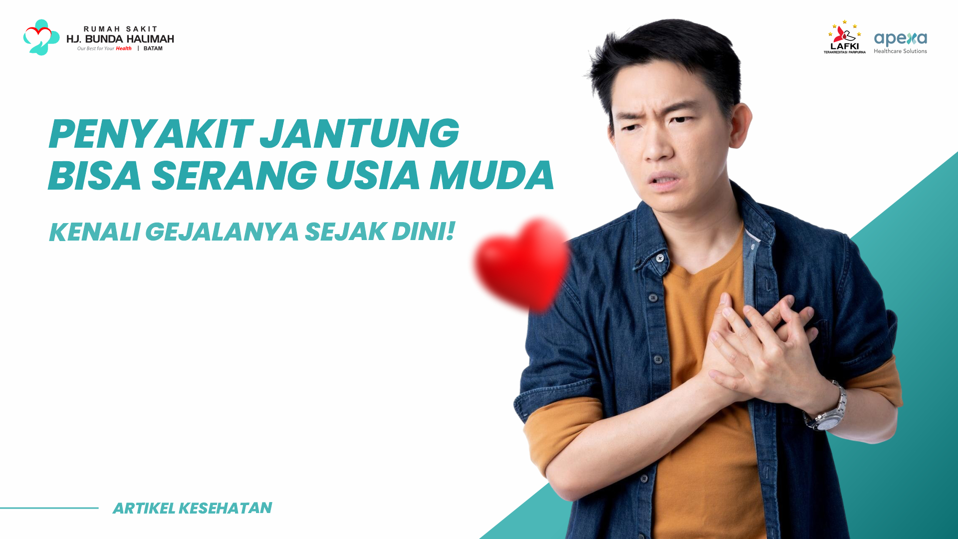 Penyakit Jantung Bisa Serang Usia Muda