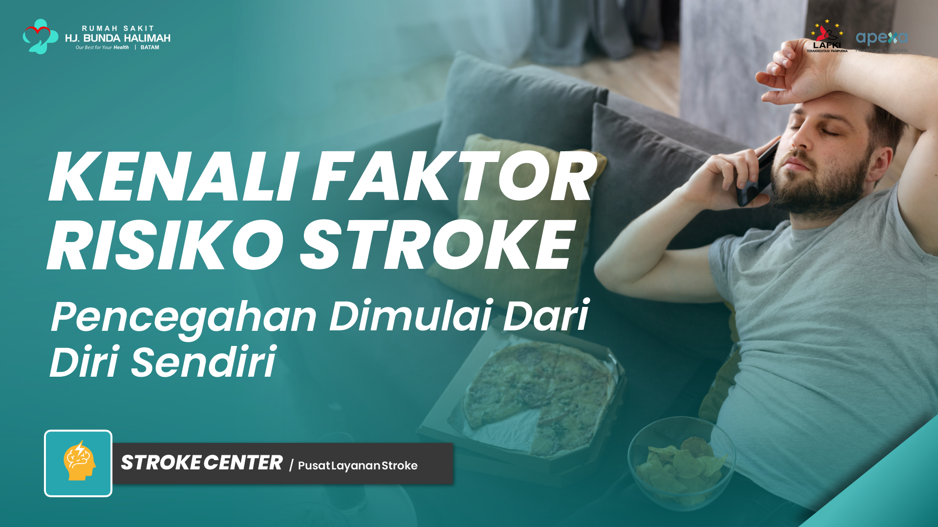 Waspada Faktor Risiko Stroke, Pencegahan Dimulai dari Diri Sendiri