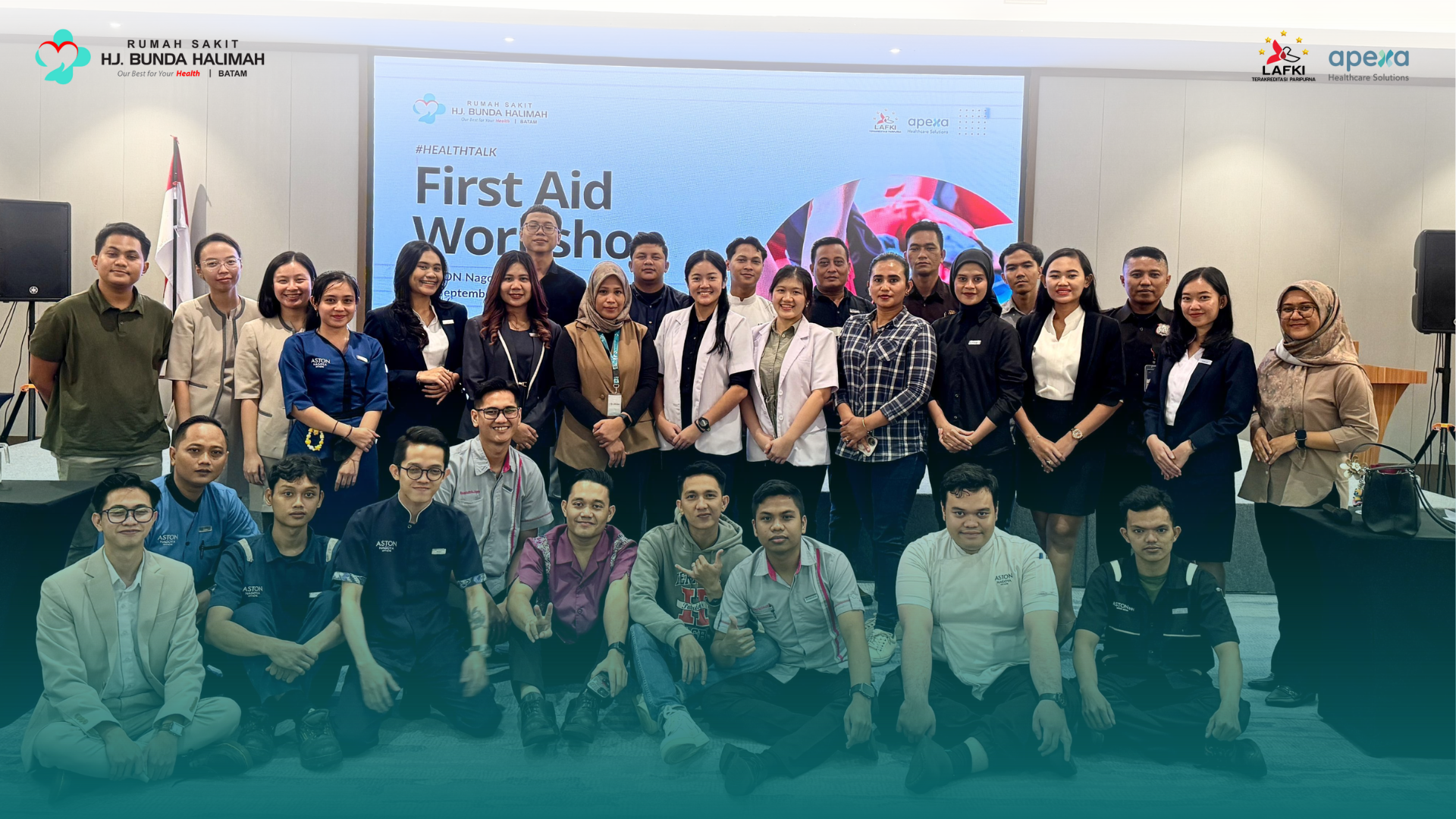 Health Talk First Aid untuk Karyawan Hotel Aston & Fave Hotel Batam