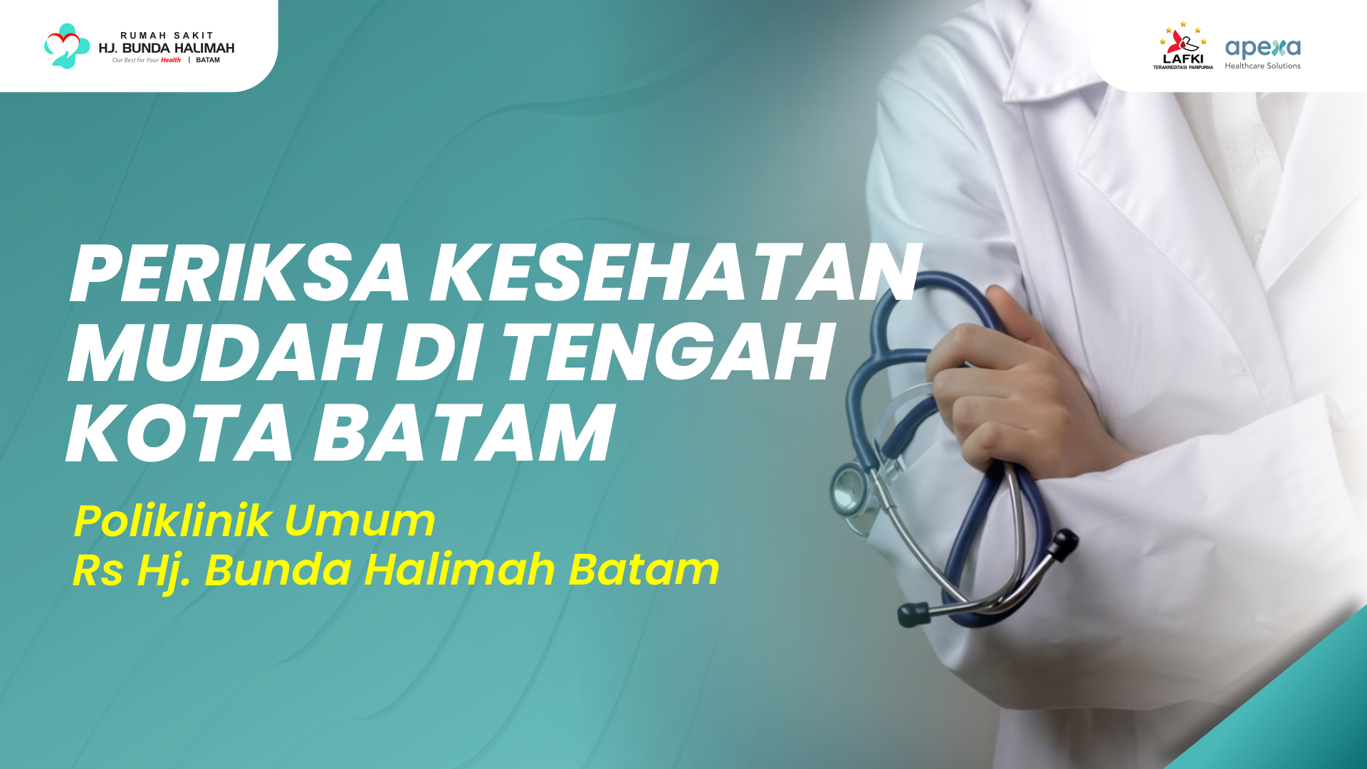 Periksa Kesehatan Mudah di Tengah Kota Batam