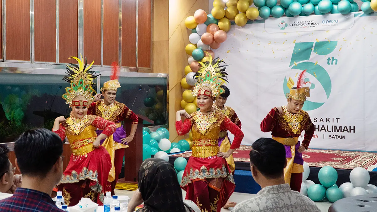 HUT RS Hj. Bunda Halimah Batam, 5 Tahun Melayani, 5 Tahun Berinovasi.